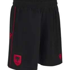 macron Tienda Para Aficionados^Albania Authentic Hombre Pantalones cortos de tercera equipación 58572294