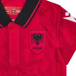 macron Tienda Para Aficionados^Albania Bebé Conjunto de fútbol de primera equipación 58574071