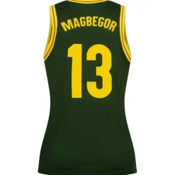 macron Basketball^Australia Balón de baloncesto #13 MAGBEGOR Mujer Camiseta 58564661