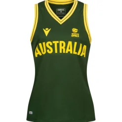 macron Basketball^Australia Balón de baloncesto Mujer Camiseta de primera equipación 58563684