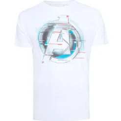 Lizenz Héroes De La Infancia^AVENGERS Marvel Endgame Quantum Hombre Camiseta FBMTS418WHT