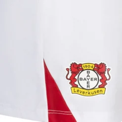 CASTORE Tienda Para Aficionados^Bayer 04 Leverkusen Hombre Pantalones cortos de tercera equipación TM1765-BLANCO