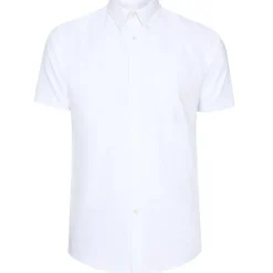 Hombre BEN SHERMAN Camisas Y Polos^Casual Hombre Camisa de manga corta 1012798-BLANCO