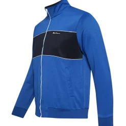 Hombre BEN SHERMAN Chaquetas^Chest Panel Track Retro Hombre Chaqueta 0065217-AZUL