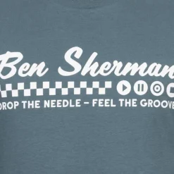 Hombre BEN SHERMAN Camisetas^Feel the Groove Hombre Camiseta 1012965-VERDE