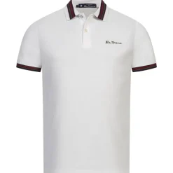 Hombre BEN SHERMAN Camisas Y Polos^House Collar Hombre Polo 0078169NR-BLANCO