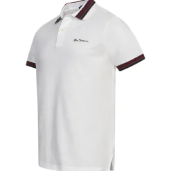 Hombre BEN SHERMAN Camisas Y Polos^House Collar Hombre Polo 0078169NR-BLANCO