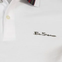 Hombre BEN SHERMAN Camisas Y Polos^House Collar Hombre Polo 0078169NR-BLANCO