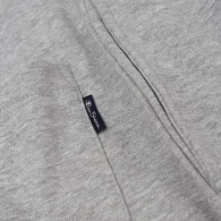 Hombre BEN SHERMAN Pantalones Largos^Large Logo Hombre Pantalones de chándal 0066958G-GRIS MARLE