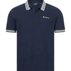 Hombre BEN SHERMAN Camisas Y Polos^Mono Collar Interest Hombre Polo 1012639-AZUL MARINO OSCURO