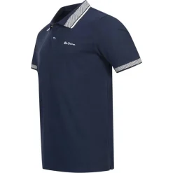 Hombre BEN SHERMAN Camisas Y Polos^Mono Collar Interest Hombre Polo 1012639-AZUL MARINO OSCURO