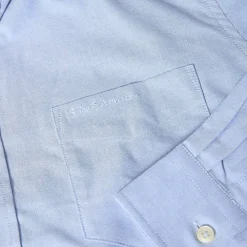 Hombre BEN SHERMAN Camisas Y Polos^Oxford Cotton Hombre Camisa de manga larga 1012796-AZUL