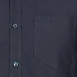 Hombre BEN SHERMAN Camisas Y Polos^Oxford Hombre Camisa de manga larga 0076260-MARINO OSCURO