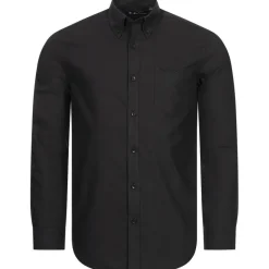 Hombre BEN SHERMAN Camisas Y Polos^Oxford Hombre Camisa de manga larga 0077857-BAREALMENTE NEGRO