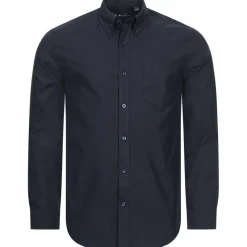 Hombre BEN SHERMAN Camisas Y Polos^Oxford Hombre Camisa de manga larga 0077857-MARINO OSCURO