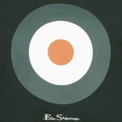 Hombre BEN SHERMAN Camisetas^Target Tee Hombre Camiseta 0078052NU-VERDE OSCURO