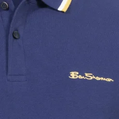 Hombre BEN SHERMAN Camisas Y Polos^Twin Tipped Hombre Polo 0076270NR-CrepúsculoDenim