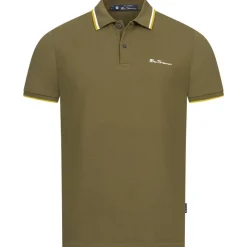 Hombre BEN SHERMAN Camisas Y Polos^Twin Tipped Hombre Polo 0076270NR-CAQUI