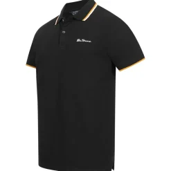 Hombre BEN SHERMAN Camisas Y Polos^Twin Tipped Hombre Polo 0076270NR-NEGRO