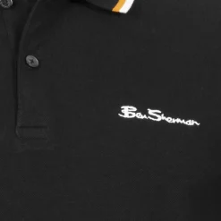 Hombre BEN SHERMAN Camisas Y Polos^Twin Tipped Hombre Polo 0076270NR-NEGRO