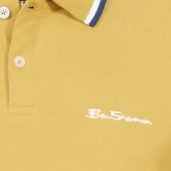 Hombre BEN SHERMAN Camisas Y Polos^Twin Tipped Hombre Polo 0076270N-GIRASOL