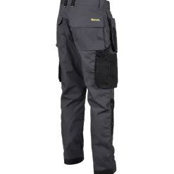 Hombre Bench Equipo De Trabajo|Vestuario Laboral^Workwear Dallas Hombre Pantalón de trabajo BNCH 014-Gris/Negro