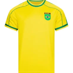 JELEX Equipaciones|Tienda Para Aficionados^Brasil "Retro History" Hombre Camiseta