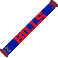 FOCO Fútbol Americano^Buffalo Bills NFL Scarf Wordmark Bufanda de aficionado SVNF14WMBB