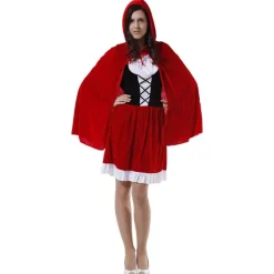 MIESEPETER Disfraces^Caperucita Roja Mujer Disfraz ®