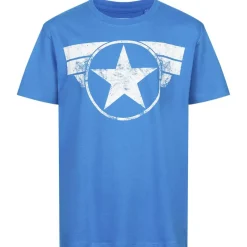 Lizenz Héroes De La Infancia|Camisetas^Captain America MARVEL Niño Camiseta FBBTS098SAP
