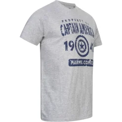 Hombre Lizenz Héroes De La Infancia|Camisetas^Captain America MARVEL Property Hombre Camiseta FBMTS657HGY
