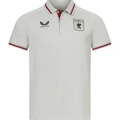 CASTORE Tienda Para Aficionados^CFC Genua Hombre Polo TM3312-TORMENTA GRIS