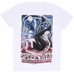 Lizenz Héroes De La Infancia^Cómic de Marvel Spider-Man - SpiderGwen Hombre Camiseta MAR07826TSW