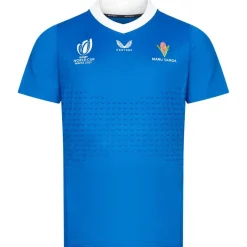 CASTORE Rugby^Copa Mundial de Rugby de Samoa Hombre Camiseta de entrenamiento TM5393-AZUL