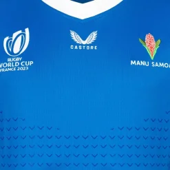 CASTORE Rugby^Copa Mundial de Rugby de Samoa Hombre Camiseta de entrenamiento TM5393-AZUL