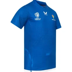 CASTORE Rugby^Copa Mundial de Rugby de Samoa Hombre Camiseta de primera equipación TM2976-AZUL REAL