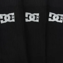 Mujer DC Shoes Multipacks|Calcetines^Sport Crew Unisex Calcetines 3 pares DC-02 CREW negro