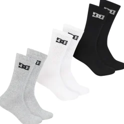 Mujer DC Shoes Multipacks|Calcetines^Sport Crew Unisex Calcetines 3 pares multi DC-03 CREW
