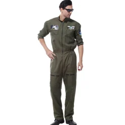 MIESEPETER Disfraces^Disfraz de piloto de avión de combate "Air Force" ® verde