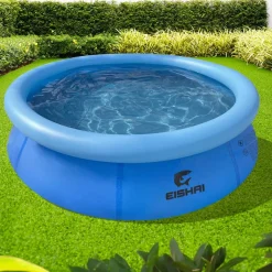 EISHAI Balcón & Jardín^"Oasis" piscina redonda 240 cm x 63 cm
