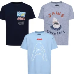 Lizenz Multipacks|Camisetas^El gran tiburón blanco JAWS No Swimming Niño Camiseta Pack de 3 UNBPK113MUL