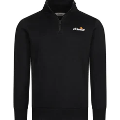 Hombre ellesse Sudaderas Y Jerséis^Benevento Hombre Cremallera de 1/4 Sudadera SOP23856-Negro