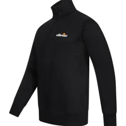 Hombre ellesse Sudaderas Y Jerséis^Benevento Hombre Cremallera de 1/4 Sudadera SOP23856-Negro