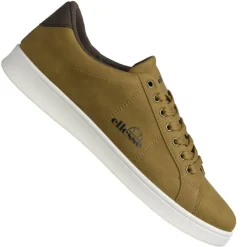 Hombre ellesse Zapatos De Hombre^Defender Hombre Sneakers marrón DEFENDER001-735-TAN-BROWN