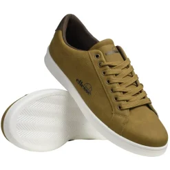 Hombre ellesse Zapatos De Hombre^Defender Hombre Sneakers marrón DEFENDER001-735-TAN-BROWN