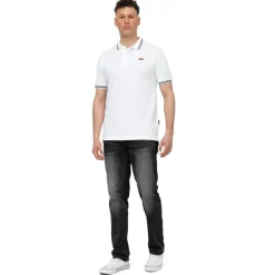 Hombre ellesse Camisas Y Polos^Dioran Twin Tipped Hombre Polo SBS22445-BLANCO