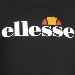 Hombre ellesse Sudaderas Y Jerséis^Kanya Crew Hombre Sudadera SOP24044-Negro