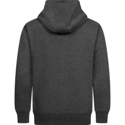 Hombre ellesse Chaquetas^Klemerio Full Zip Hombre Sudadera con cremallera y capucha SOP23857-Gris oscuro