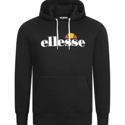 Hombre ellesse Sudaderas Y Jerséis^Monesiglio Hoody Hombre Sudadera con capucha SOP23865-Negro