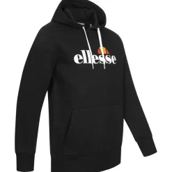 Hombre ellesse Sudaderas Y Jerséis^Monesiglio Hoody Hombre Sudadera con capucha SOP23865-Negro